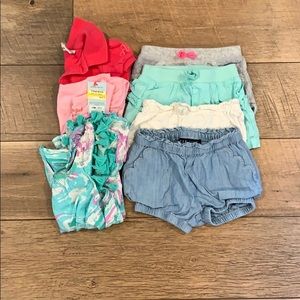 12 month girl shorts tank polo dress summer